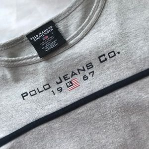 VINTAGE RALPH LAUREN GREY T SHIRT DRESS